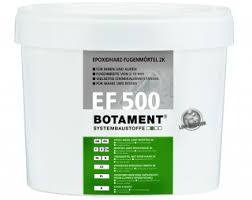 Раствор для затирания швов и клеевая смесь на эпоксидной основе BOTAMENT® EF 500, серебристо-серый 5 кг