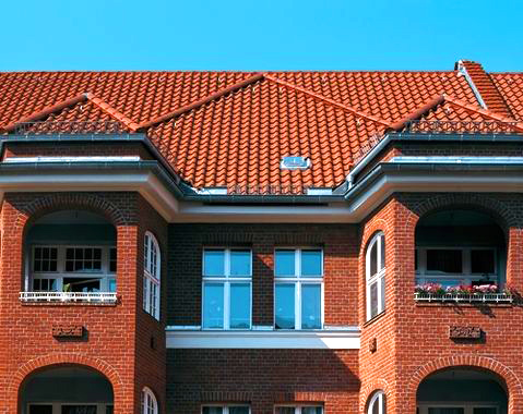 Керамическая черепица Creaton SINFONIE FINESSE weinrot glasiert